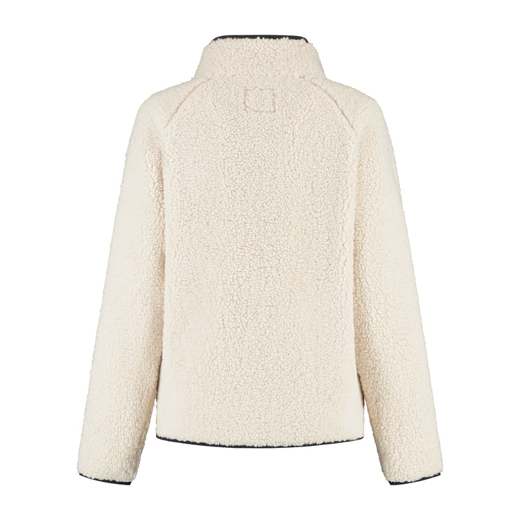Odile Women - Outdoor Vest - Teddy - Off-White B