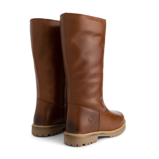 Jondal Women - Ankle Boots - Wool-Lined - Cognac BD