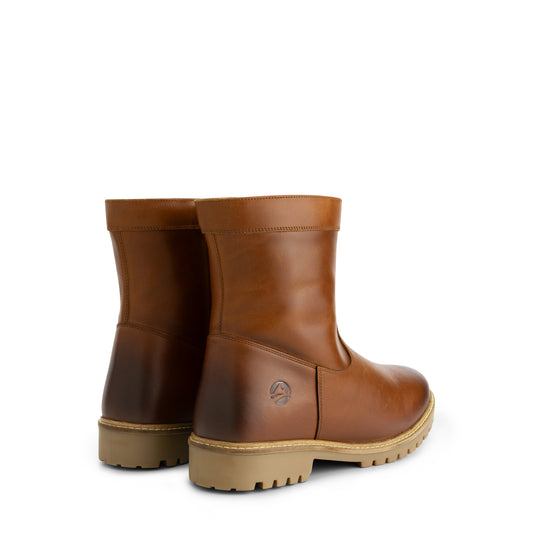 Travelin Odegard Men - Winter Boots - Wool-Lined - Cognac BD