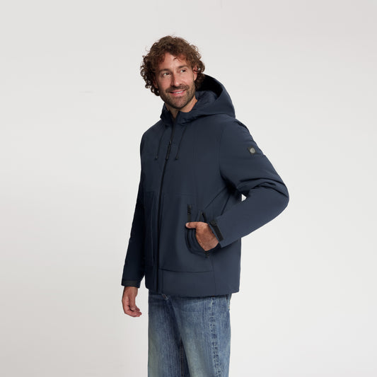 Nathan Men - Lined Hardshell Jacket - Navy MV2