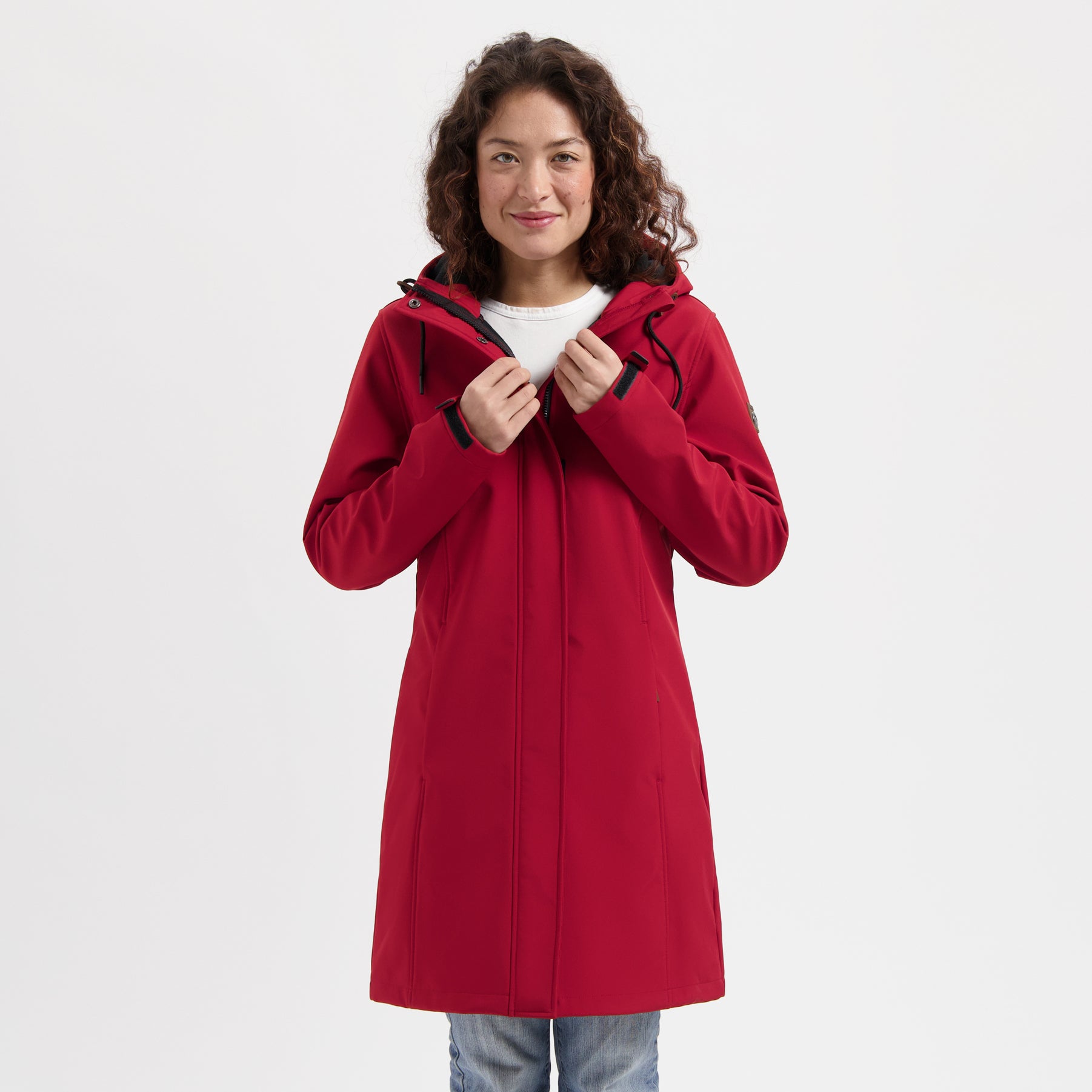 Erika - Waterproof softshell jacket - Women - Red MV