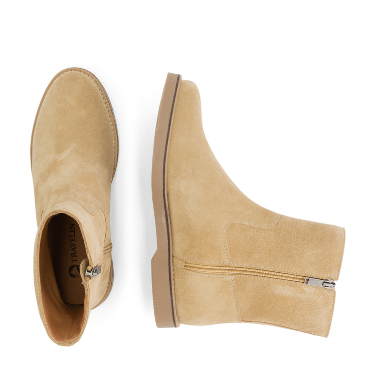 Vivienne - Suede ankle boots - Women - Sand UPD