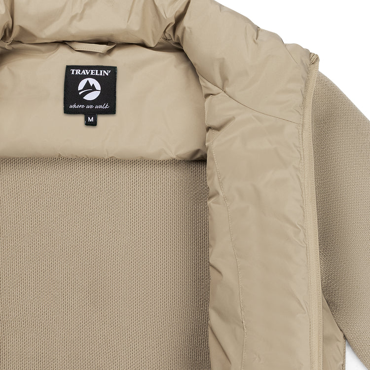 Dana Women - Outdoor cardigan - Padded - Sand DCI