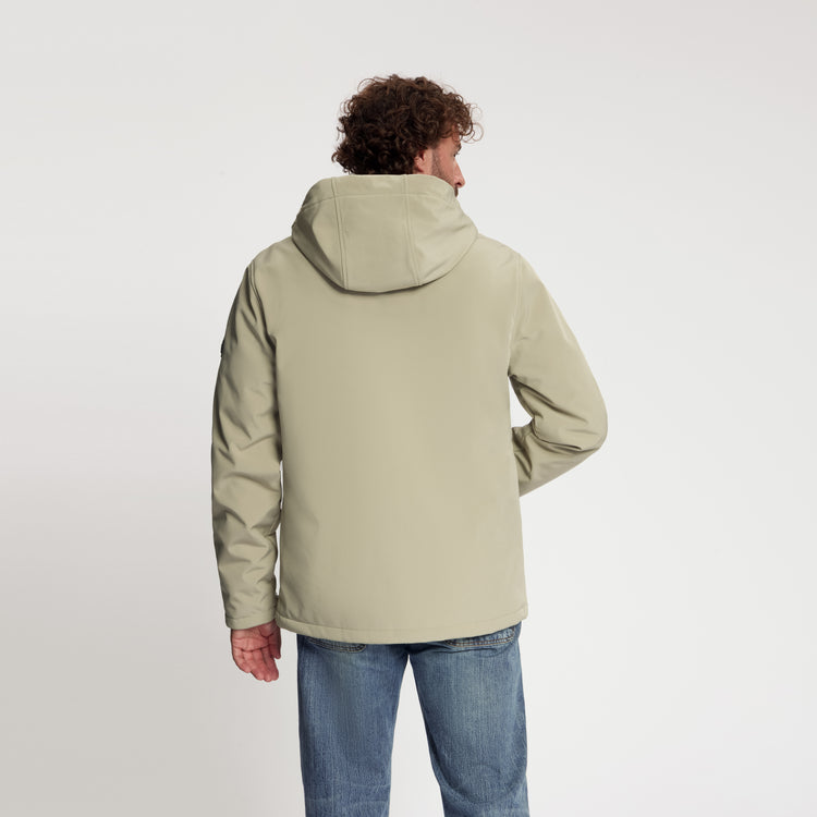 Nils Men - Softshell Jacket - Waterproof - Light Brown MV3