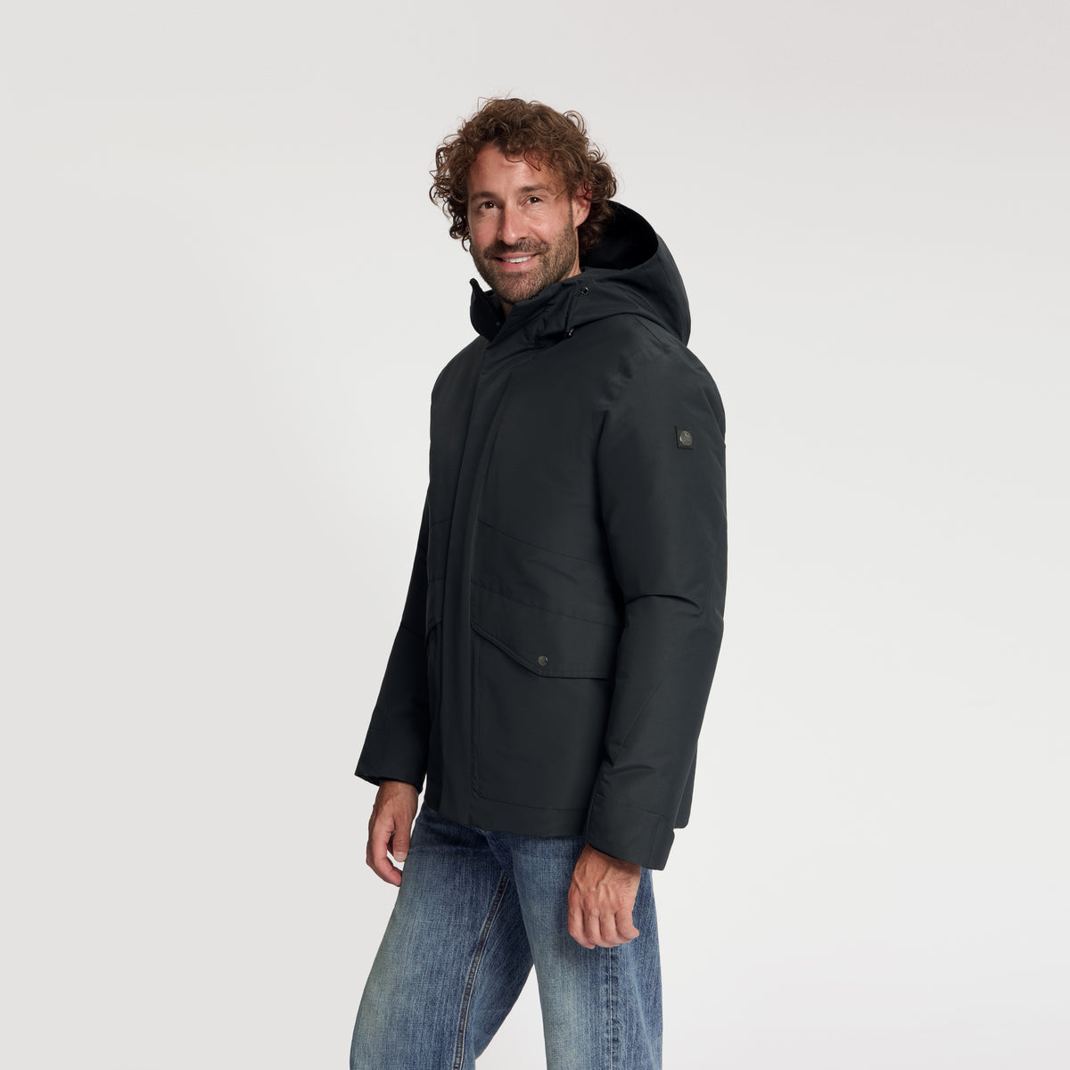 Sune Men - Hardshell Winter Jacket - Waterproof - Black MV2