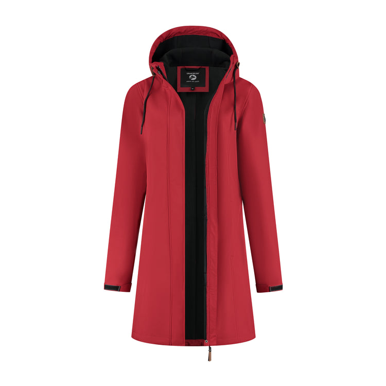 Erika - Waterproof softshell jacket - Women - Red CVO