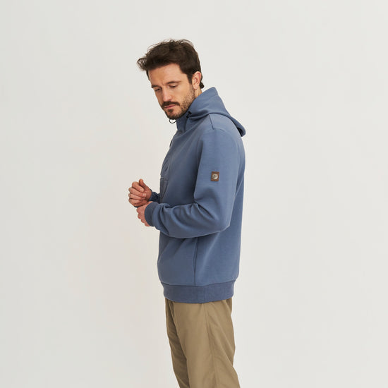 Morten Men - Outdoor sweater - Hoodie - Blue MV2