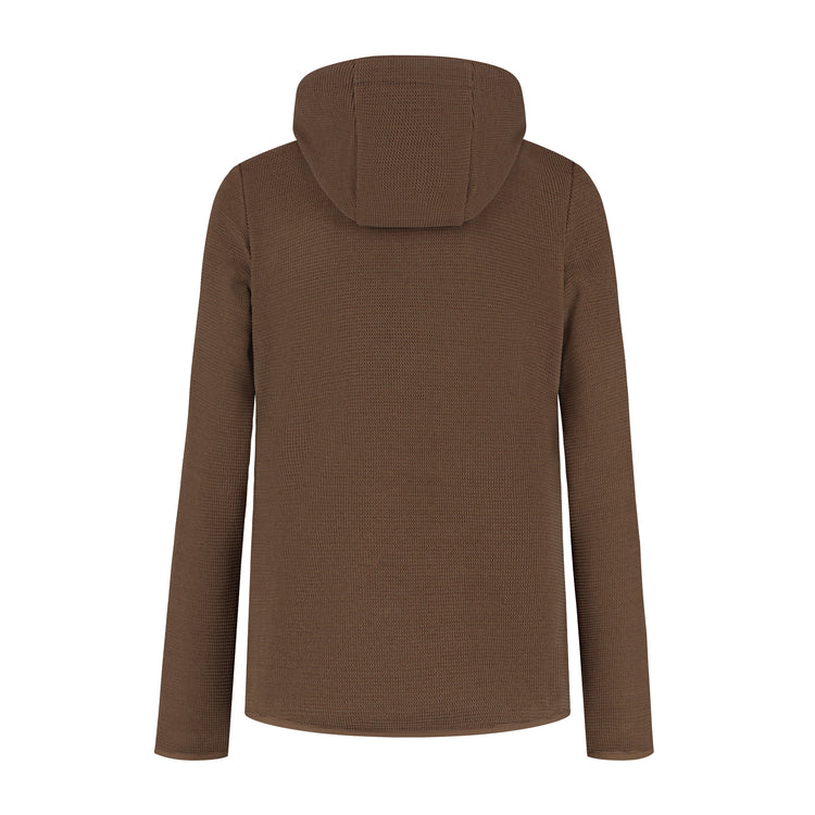 Tilde Women - Outdoor Vest - Fleece - Dark Brown B