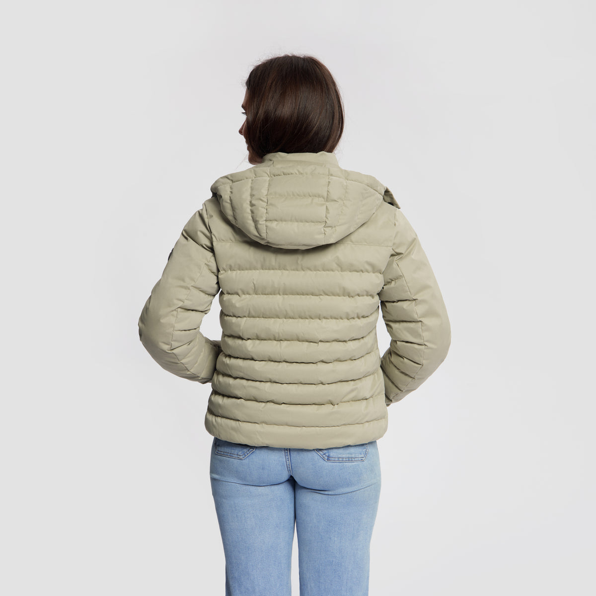 Sigrid Women - Puffer Winter Jacket - Waterproof - Light Brown MV3