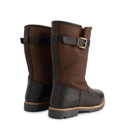 Frostad Men - Outdoor Boots - Wool-Lined - Dark Brown BD