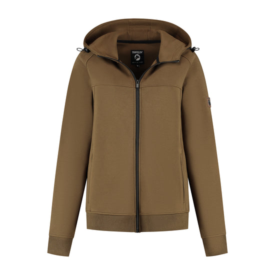 Stine Women - Hooded Cardigan - Sweat - Brown F