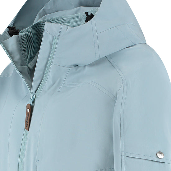 Katla - Waterproof jacket - Women - Light blue DCB