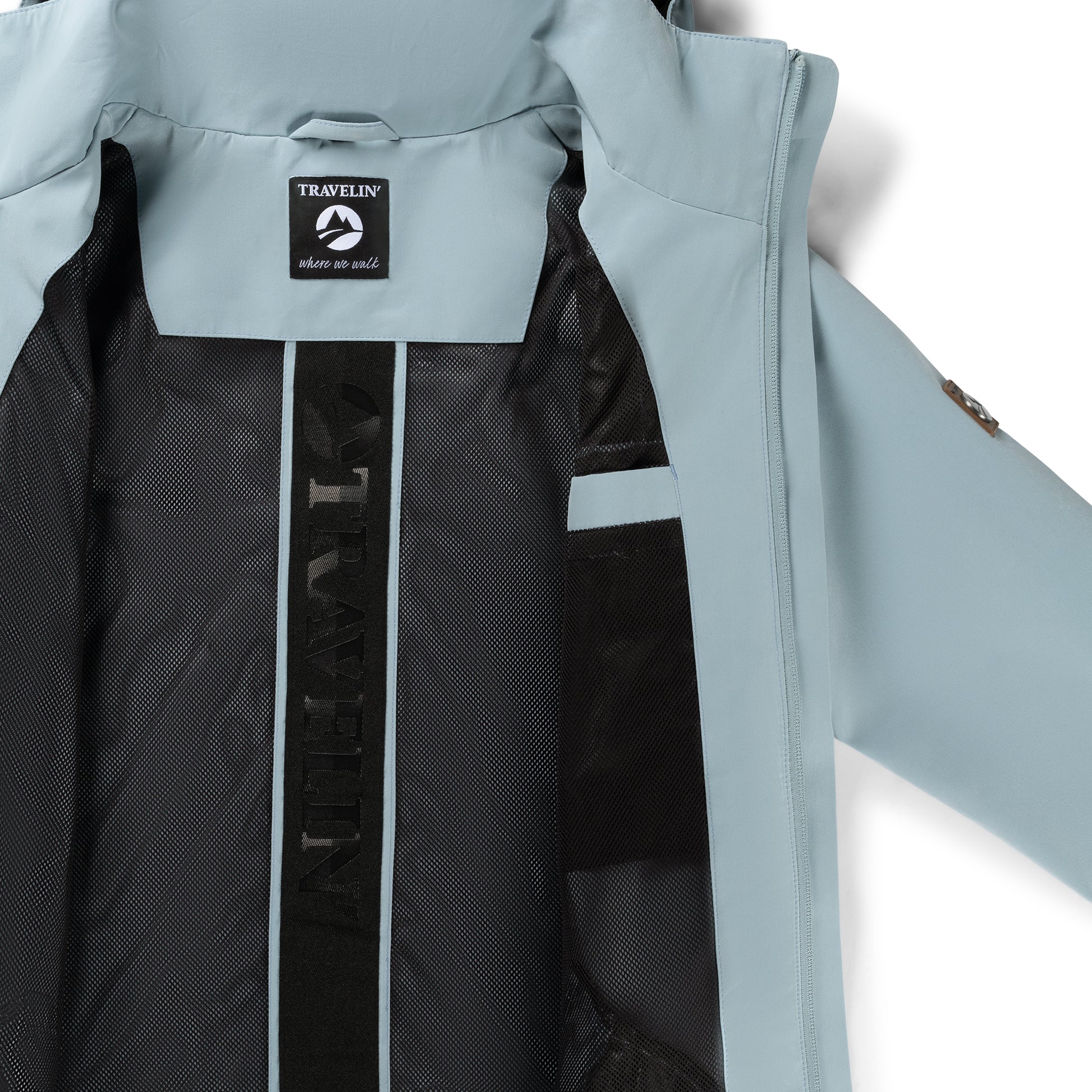 Alva Women - Hardshell jacket - Waterproof - Light blue DCI