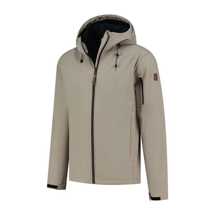 Sverre Men - Softshell jacket - Waterproof - Sand FL