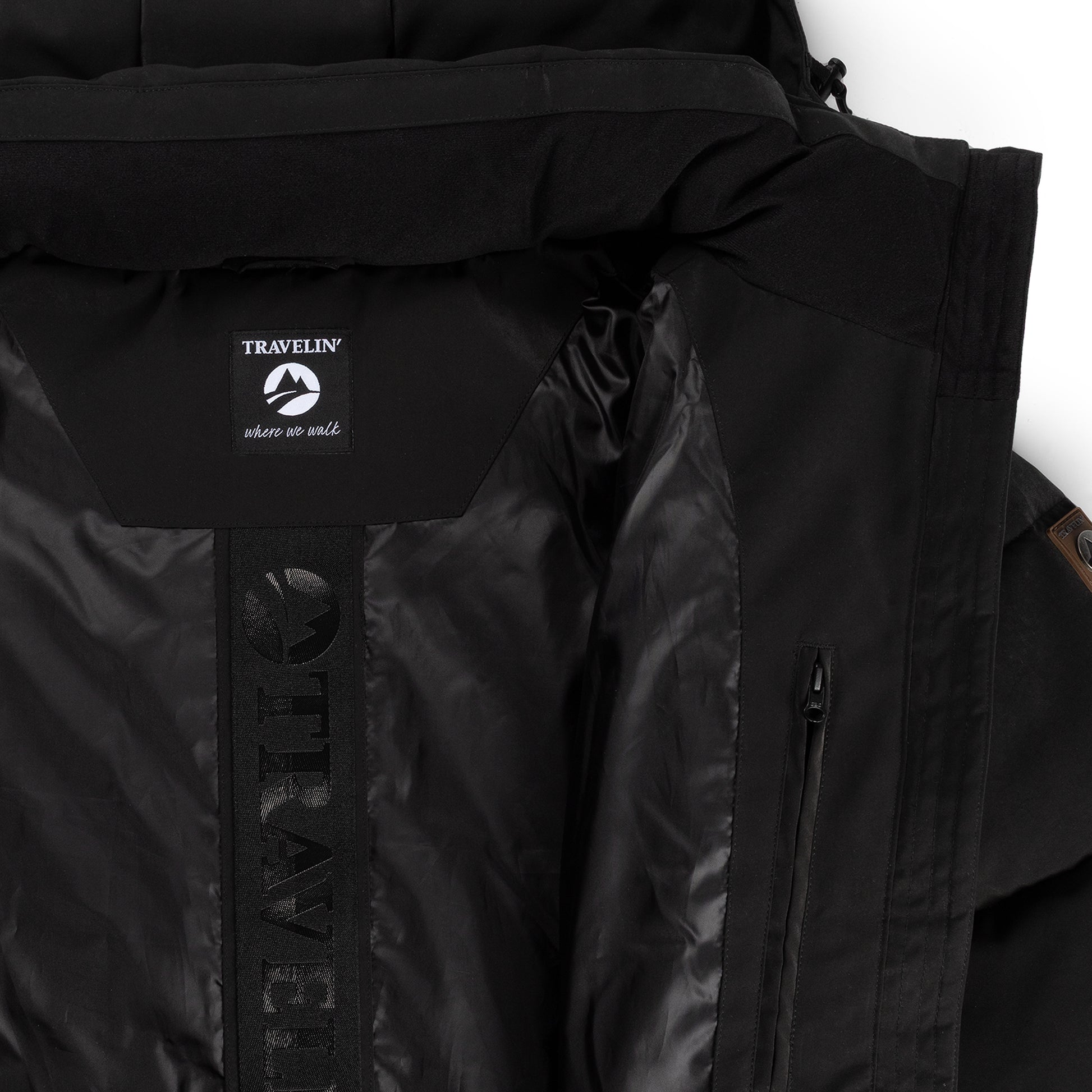 Norra Women - Puffer jacket - Water-resistant - Black DCI