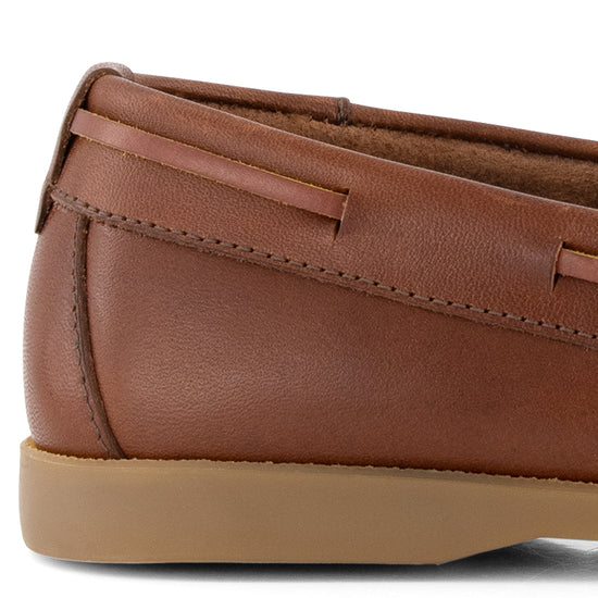 Exmouth Women - Boat shoes - Leather - Brown DFH