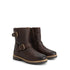 Trustrup Women - Biker boots - Wool-lined - Dark brown FRD