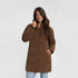 Astrid Women - Puffer Winter Jacket - Waterproof - Dark Brown MV