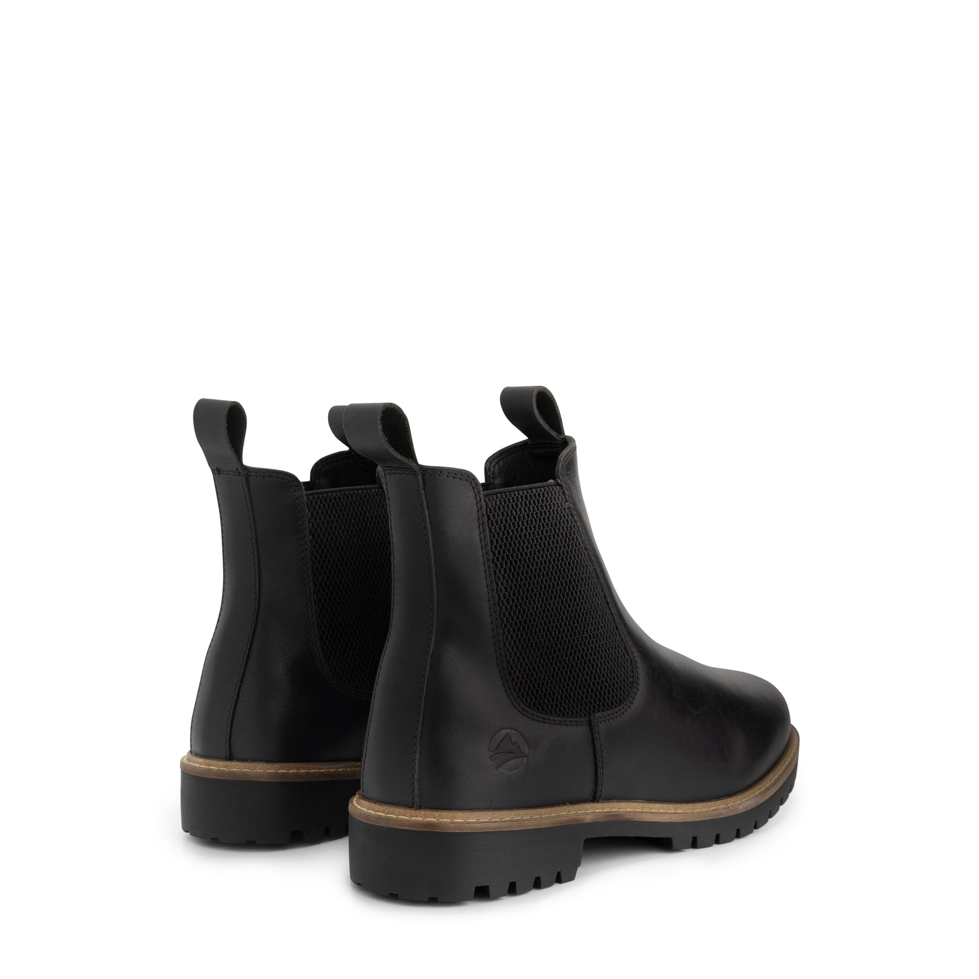 Hossa Men - Chelsea Boots - Wool-Lined - Black BD