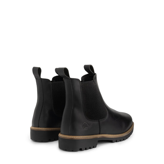 Hossa Men - Chelsea Boots - Wool-Lined - Black BD