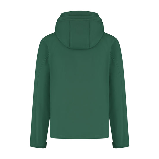 Stian - Waterproof softshell jacket - Men - Dark green B