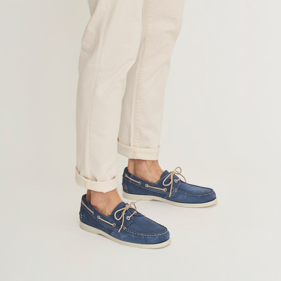 Krokvag Men - Boat shoes - Suede - Blue MV