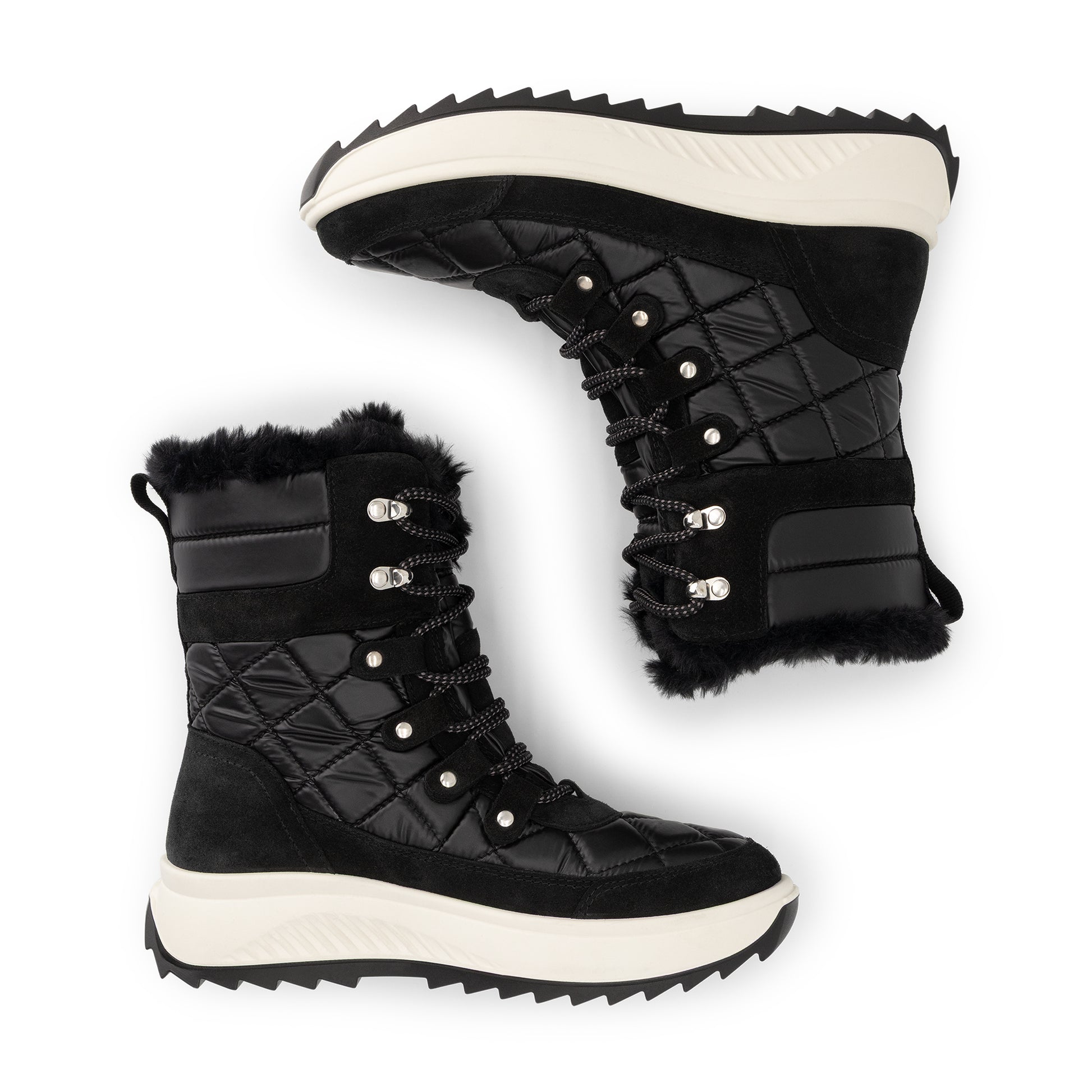 Davos Women - Snowboots - Waterproof - Black UPD