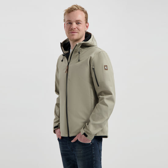 Sverre Men - Softshell jacket - Waterproof - Sand MV