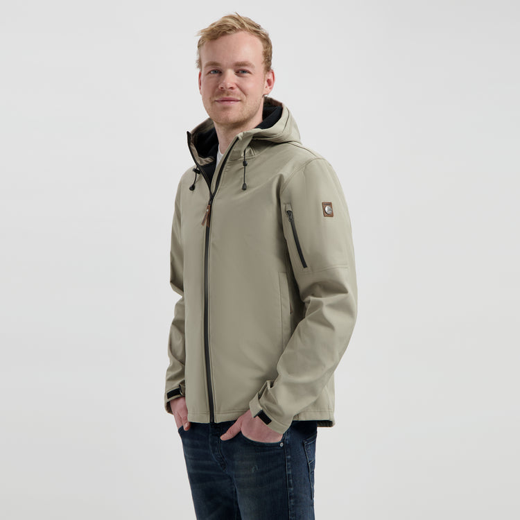 Sverre Men - Softshell jacket - Waterproof - Sand MV