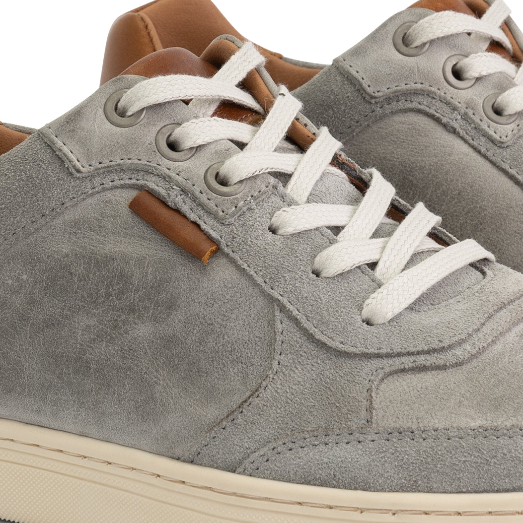 Burnham Men - Sneakers - Leather - Grey DFW