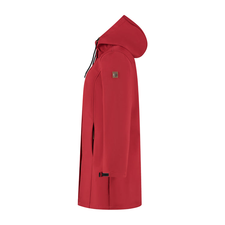 Erika - Waterproof softshell jacket - Women - Red L