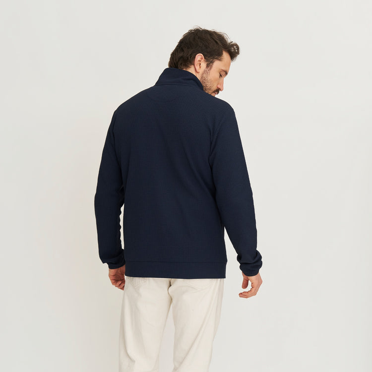 Pavo Men - Outdoor cardigan - Navy MV2