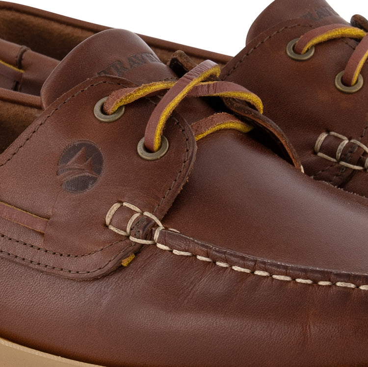 Exmouth Men - Boat shoes - Leather - Brown DFW