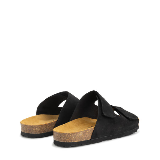 Allinge Men - Sandals - Suede - Black BD