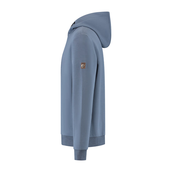 Morten Men - Outdoor sweater - Hoodie - Blue L