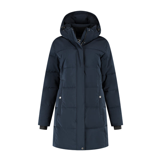 Rissne Women - Puffer jacket - Water-resistant - Navy F