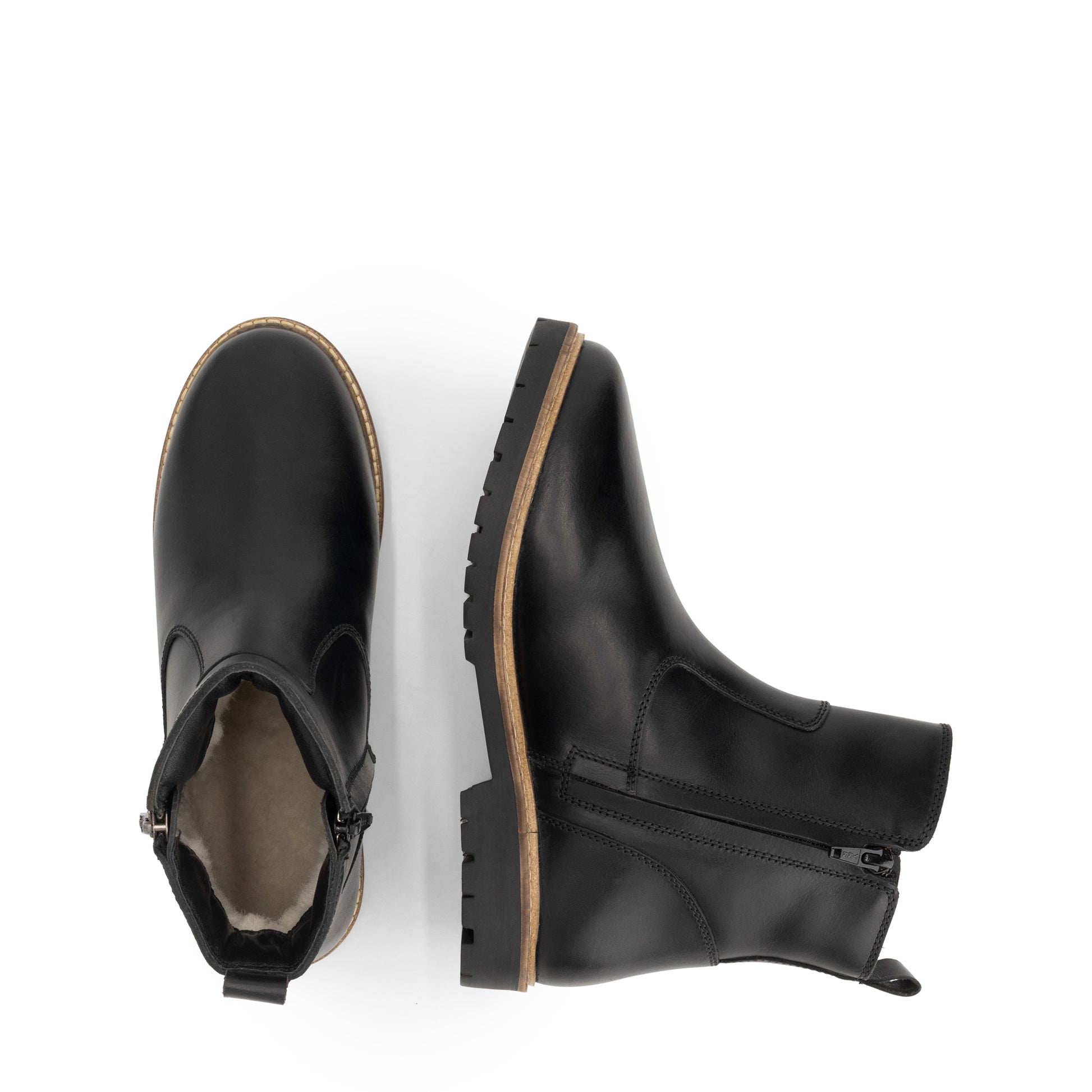 Bronderslev Women - Ankle Boots - Wool-Lined - Black UPD
