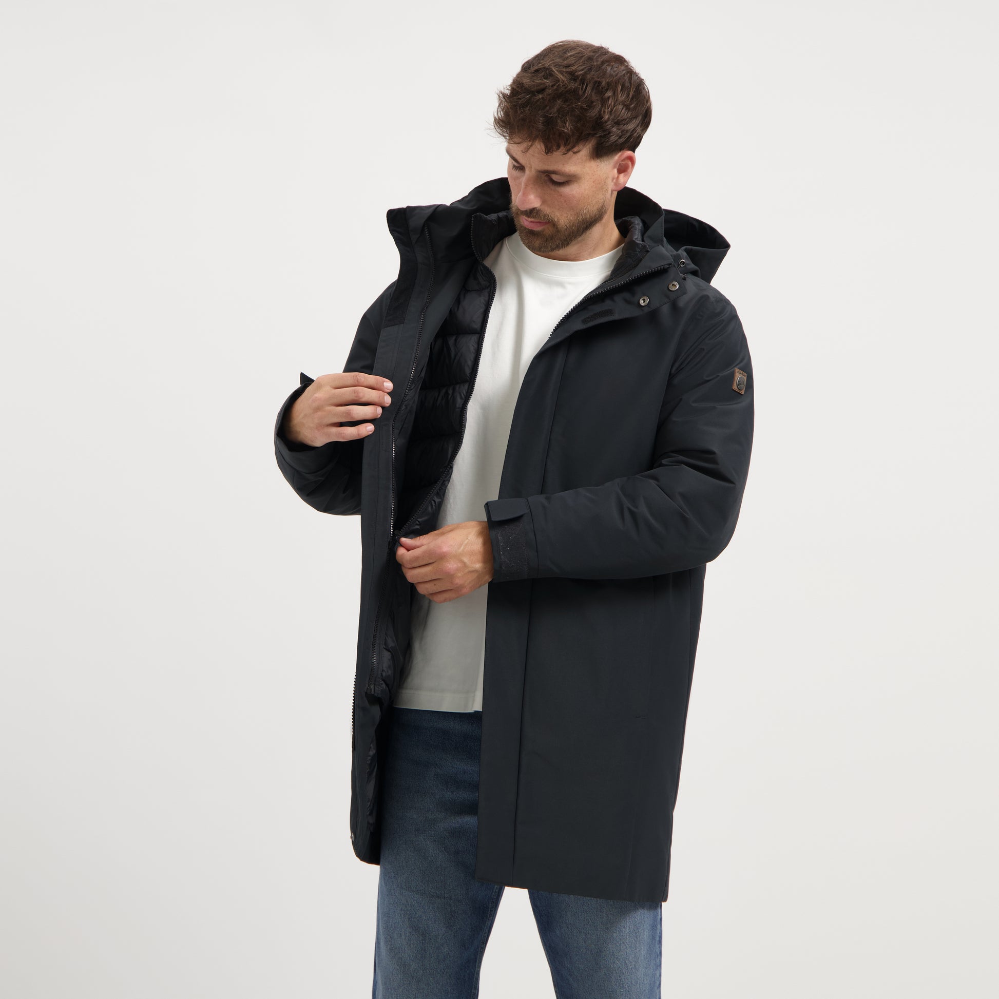 Hoyt Men - 3-in-1 jacket - Waterproof - Black MV