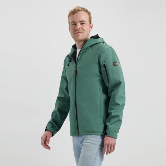 Sverre Men - Softshell jacket - Waterproof - Green MV