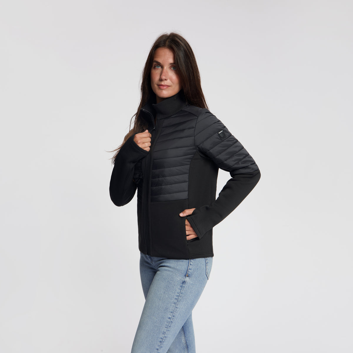 Lyan Women - Outdoor Vest - Lined - Black MV2
