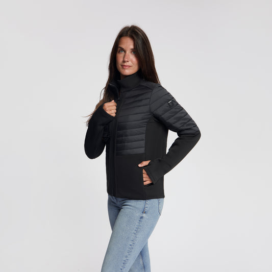 Lyan Women - Outdoor Vest - Lined - Black MV2